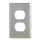 Hubbell Killark Weatherproof Cover, 1 Gang, Aluminum, Duplex Receptacle Cover Type 1FA - alternate 1