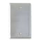 Hubbell Killark Weatherproof Cover, 1 Gang, Aluminum, Blank Cover Type 1FB - alternate 1