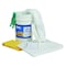 Brady Spill Kit, 9 gal Volume Absorbed per Kit, 6 1/2 gal Capacity, Bucket, White SKO-BKT - alternate 1