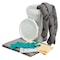 Brady Spill Kit, 9 gal Volume Absorbed per Kit, 6 1/2 gal Capacity, Bucket, White SKA-BKT - alternate 7