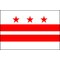 Annin Flagmakers District Of Columbia Flag, 3x5 Ft 146460 - alternate 1