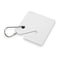 Zoro Select Blank Key Tags, 1 1/2 in H x 1 1/2  inW, White, 50 PK 2NEU1 - alternate 1
