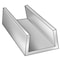 Zoro Select U-Channel, AL 6063, 3/4 In Leg, 1/2 Inx8 ft 63CH.125X.75X.5-96 - alternate 2