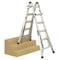 Werner Multipurpose Ladder, Extension Ladder, Scaffold Ladder, Staircase Ladder, Stepladder Configuration MT-22 - alternate 3