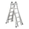 Werner Multipurpose Ladder, Extension Ladder, Scaffold Ladder, Staircase Ladder, Stepladder Configuration MT-22 - alternate 1