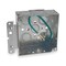 Raco Electrical Box, 21 cu in, Square Box Type, 2 Gangs, Galvanized Steel, Square Shape 189H - alternate 1
