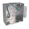 Raco Electrical Box, 42 cu in, Square Box Type, 2 Gangs, Galvanized Steel, Square Shape 257H - alternate 1