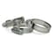 Zoro Select Worm Gear Hose Clamp, 3/4 to 1 3/4 in, 201 Stainless Steel, 20 SAE Number, PK10 5720 - alternate 2