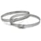 Zoro Select Hose Clamp, 3 to 5 In, SAE 72, SS, PK10 5772 - alternate 2