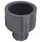 Zoro Select PVC Reducing Coupling, Socket x Socket, 2 in x 1/2 in Pipe Size 829-247FB - alternate 1