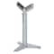 Zoro Select Roller Stand, V Style, H to 42 In STAND-V-HP - alternate 3