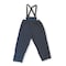 Zoro Select Rain Bib Overall, Polyurethane, 31-1/2" Inseam, 48 to 50" Waist, 0.26mm Thickness, Blue, 2XL 2PY72 - alternate 1