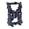 Aro Double Diaphragm Pump, Cast iron, Air Operated, Santoprene, 90 GPM 666152-2EB-C - alternate 1