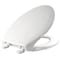 Bemis Toilet Seat With Cover, Top-Tite, Elongated, White 1900-000 - alternate 1
