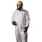 Dupont Standard Fit Hood. Elastic Wrists and Ankles. Storm Flap with Adhesive Closure. White. MD SL127BWHMD001200 - alternate 7