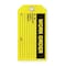 Zoro Select Work Order Tag, Cleaning and Maintenance, Polyester, 3 in H x 5 3/4 in W, Yellow, Rectangle, 100 PK 2RMV2 - alternate 1