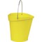 Vikan 3 1/4 gal Round Bucket, 12-3/4 in H, 12 4/5 in Dia, Yellow, Polypropylene/Stainless Steel 56866 - alternate 7