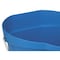 Vikan 3 1/4 gal Round Bucket, 12-3/4 in H, 12 4/5 in Dia, Blue, Polypropylene/Stainless Steel 56863 - alternate 7
