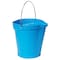 Vikan 3 1/4 gal Round Bucket, 12-3/4 in H, 12 4/5 in Dia, Blue, Polypropylene/Stainless Steel 56863 - alternate 1