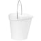 Vikan 3 1/4 gal Round Bucket, 12-3/4 in H, 12 4/5 in Dia, White, Polypropylene/Stainless Steel 56865 - alternate 8