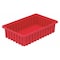 Akro-Mils Industrial Grade Polymer, Divider Box, Red, 16 1/2 in L, 4 in H 33164RED - alternate 1