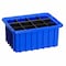 Akro-Mils Industrial Grade Polymer, Divider Box, Blue, 10 7/8 in L, 5 in H 33105BLUE - alternate 3