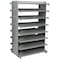 Akro-Mils Steel Pick Rack, 24 in D x 60 in H x 36 in W, 16 Shelves, Gray APRD - alternate 1