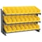 Akro-Mils Steel Bench Pick Rack, 12 in D x 25 in H x 36 in W, 3 Shelves, Gray APRBENCH - alternate 2