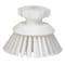 Vikan 3 3/4 in W Scrub Brush, Stiff, 3 in L Handle, 3 3/4 in L Brush, White, Plastic, 5 in L Overall 38855 - alternate 1