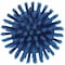 Vikan 3 3/4 in W Scrub Brush, Stiff, 3 in L Handle, 3 3/4 in L Brush, Blue, Plastic, 5 in L Overall 38853 - alternate 2