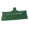 Vikan 12 in Sweep Face Broom Head, Stiff, Synthetic, Green 31662 - alternate 1