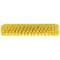Vikan 12 in Sweep Face Broom Head, Stiff, Synthetic, Yellow 31666 - alternate 4