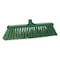 Vikan 2 1/2 in x 19 in Sweep Face Broom Head, Stiff, Synthetic, Green 29202 - alternate 1