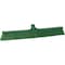 Vikan 24 in Sweep Face Broom Head, Soft/Stiff Combination, Synthetic, Green 31942 - alternate 2