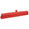 Vikan 24 in Sweep Face Broom Head, Soft/Stiff Combination, Synthetic, Red 31944 - alternate 1