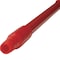 Vikan 51" Color Coded Handle, 1 1/4 in Dia, Red, Fiberglass 29364 - alternate 2