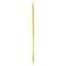 Vikan 51" Color Coded Handle, 1 1/4 in Dia, Yellow, Fiberglass 29366 - alternate 1