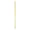 Vikan 59" Color Coded Handle, 1 1/4 in Dia, Yellow, Fiberglass 29386 - alternate 1