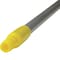 Vikan 51" Color Coded Handle, 1 1/4 in Dia, Yellow, Aluminum 29356 - alternate 3