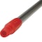 Vikan 59" Color Coded Handle, 1 1/4 in Dia, Red, Aluminum 29374 - alternate 3