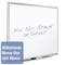 Quartet Dry Erase Board, Porcelain, 48 in, 72 in, Aluminum Frame, White, Gloss 2547 - alternate 7