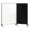 Quartet Divider Panel, Dry-Erase/Fabric, 72x48 In 6640MB-24 - alternate 5