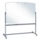 Quartet Dry Erase Board, Melamine, 48 in, 72 in, Steel Frame, White, Gloss 3640TE - alternate 1