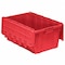 Buckhorn Attached Lid Container, 16.83 gal Volume Cap., 27 in L, 17 in W, 12 1/2 in H, Plastic, Red AR2717120202000 - alternate 3
