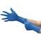 Ansell SG-375, Disposable Gloves, Greater than 10.00 mil Palm, Latex, Powder-Free, M (8), 50 PK, Blue SG-375-M - alternate 1