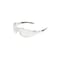 Uvex A800, Safety Glasses, Anti-Scratch, Silver Mirror Lens, Gray Frame, Half-Frame A804 - alternate 2
