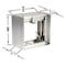 Dayton Square Fire Damper, 15-3/4 In. W 2TGF9 - alternate 2