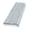 Wooster Products Stair Nosing, Silver, 36in W, Cast Aluminum AG101.3-3 - alternate 1