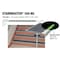 Wooster Products Stair Tread Cover Extruded Aluminum Black/Photoluminescent, 36 in W x 9/32" Thick 500NG3 - alternate 2