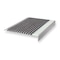 Wooster Products Stair Tread Cover Extruded Aluminum Black/Photoluminescent, 36 in W x 9/32" Thick 500NG3 - alternate 1